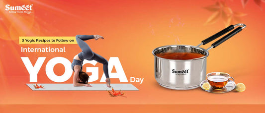 3 Yogic Recipes to Follow on International Yoga Day.