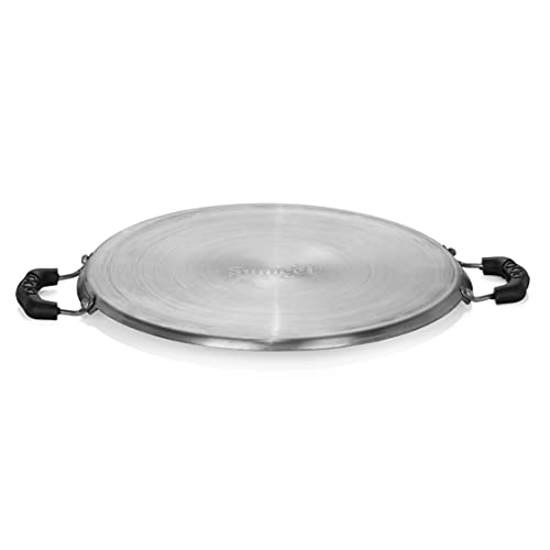 Sumeet Pre Seasoned Iron Dosa Tawa 2.5mm Thick (Double Side Handle) 12 Inch