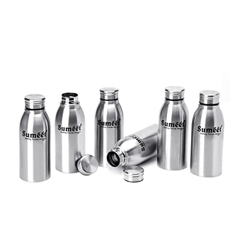 Sumeet Sleek Stainless Steel Leak-Proof Water Bottle/Fridge Bottle
