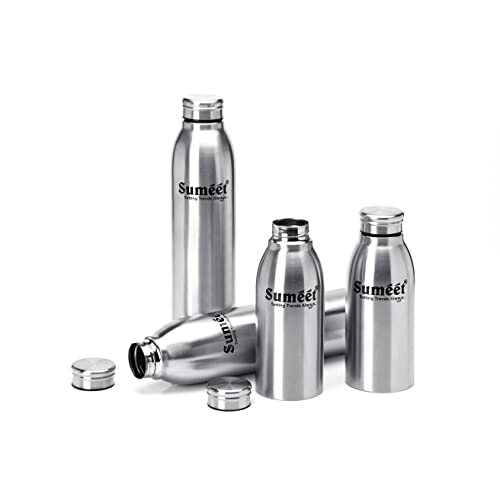 Sumeet Sleek Stainless Steel Leak-Proof Water Bottle/Fridge Bottle