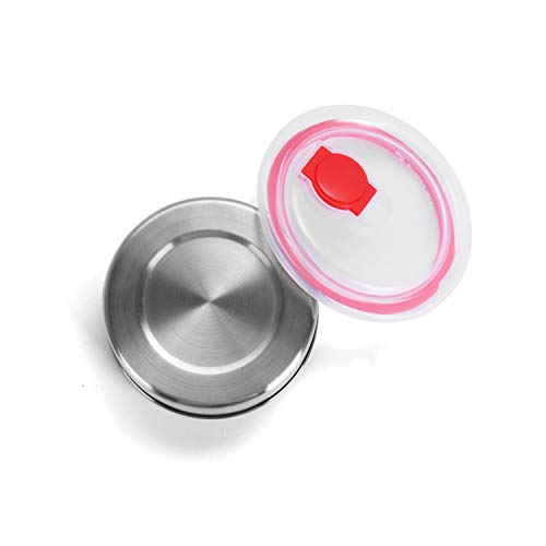 Sumeet Airtight & Leak Proof Stainless Steel Container with Vaccume Vent Lid