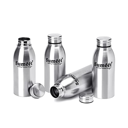 Sumeet Sleek Stainless Steel Leak-Proof Water Bottle/Fridge Bottle