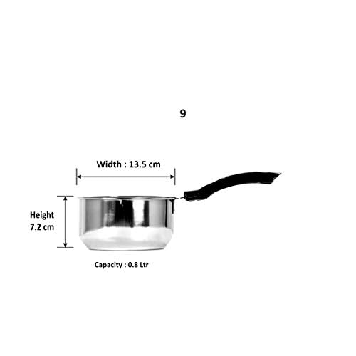 Stainless Steel Deep Vessel Pan