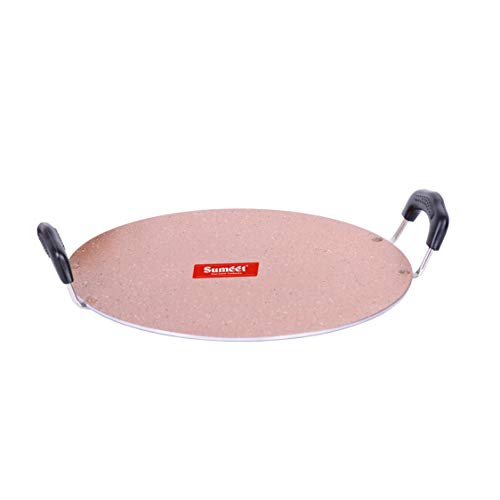 Sumeet Granite Finish Nonstick Aluminium 4mm Thick Saral Dosa Tawa - 30.5 Cm (Peach)