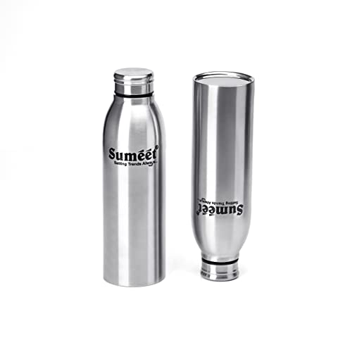 Sumeet Sleek Stainless Steel Leak-Proof Water Bottle/Fridge Bottle