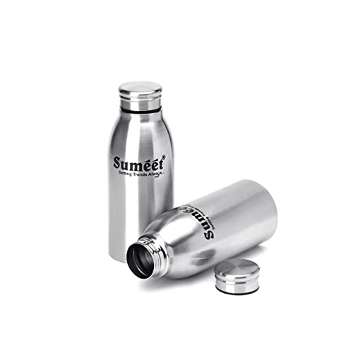 Sumeet Sleek Stainless Steel Leak-Proof Water Bottle/Fridge Bottle