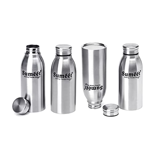 Sumeet Sleek Stainless Steel Leak-Proof Water Bottle/Fridge Bottle