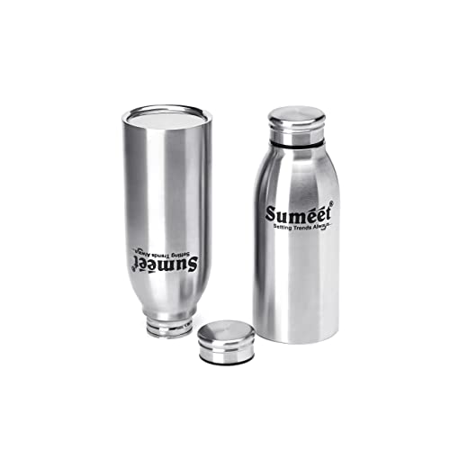 Sumeet Sleek Stainless Steel Leak-Proof Water Bottle/Fridge Bottle