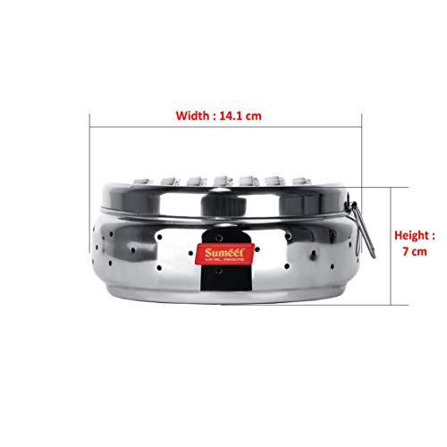 Sumeet Stainless Steel Vegetable Grater With Storage Container