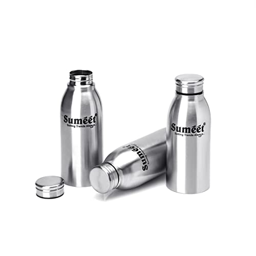Sumeet Sleek Stainless Steel Leak-Proof Water Bottle/Fridge Bottle