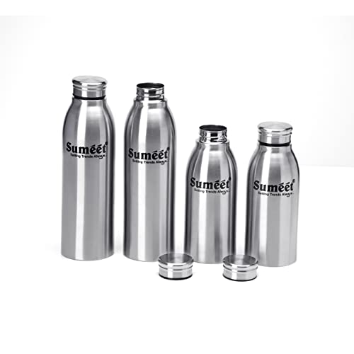 Sumeet Sleek Stainless Steel Leak-Proof Water Bottle/Fridge Bottle