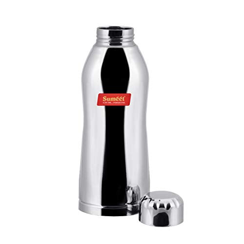 Sumeet Stainless Steel Airtight and Leak Proof Delux Fridge Water Bottle 750 ml