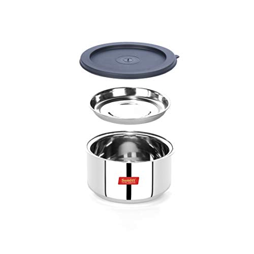 Lunch Box with Bag, Hot Insulated Double Wall Stainless Steel leak proof Tiffin