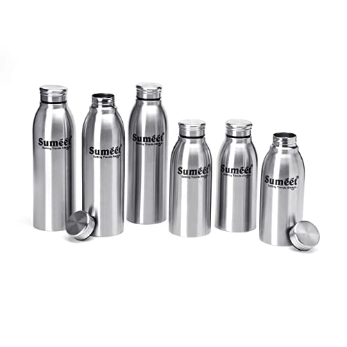 Sumeet Sleek Stainless Steel Leak-Proof Water Bottle/Fridge Bottle