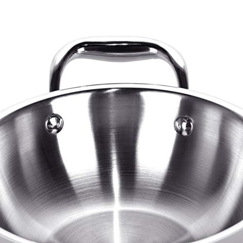 Smart TriPly Steel-Aluminium-Steel - 3 Layers Kadhai