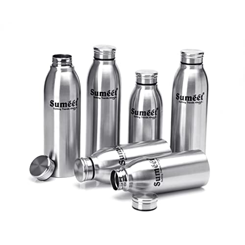 Sumeet Sleek Stainless Steel Leak-Proof Water Bottle/Fridge Bottle