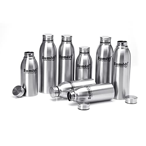 Sumeet Sleek Stainless Steel Leak-Proof Water Bottle/Fridge Bottle