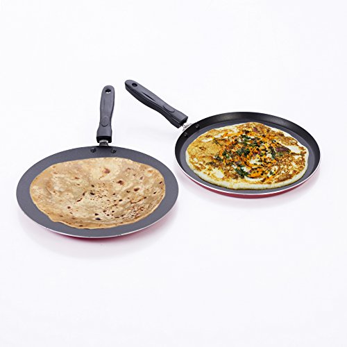 Sumeet Nonstick Dosa Tawa and Concave Tawa 2pcs Combo Set.