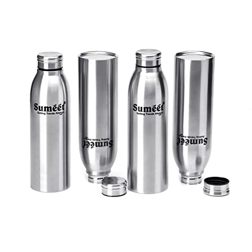 Sumeet Sleek Stainless Steel Leak-Proof Water Bottle/Fridge Bottle