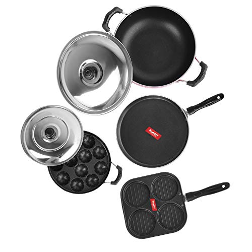 Sumeet Non-Stick Rojo Cookware Set