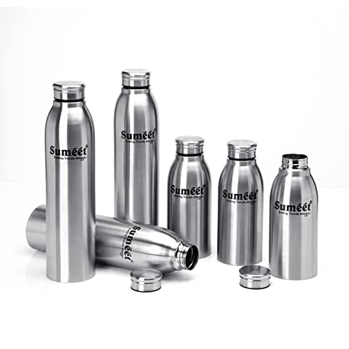 Sumeet Sleek Stainless Steel Leak-Proof Water Bottle/Fridge Bottle