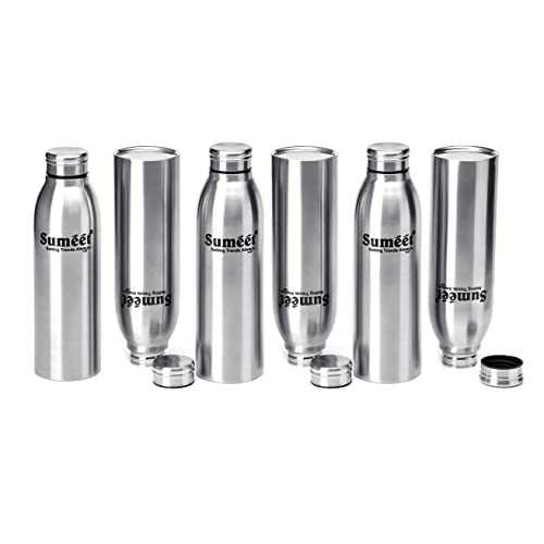 Sumeet Sleek Stainless Steel Leak-Proof Water Bottle/Fridge Bottle