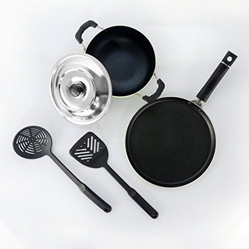 Sumeet Nonstick Festive Five Gift Set (Green)