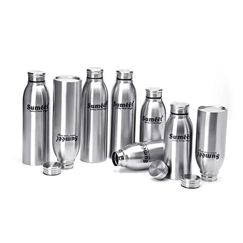Sumeet Sleek Stainless Steel Leak-Proof Water Bottle/Fridge Bottle
