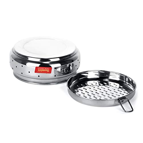 Sumeet Stainless Steel Vegetable Grater With Storage Container