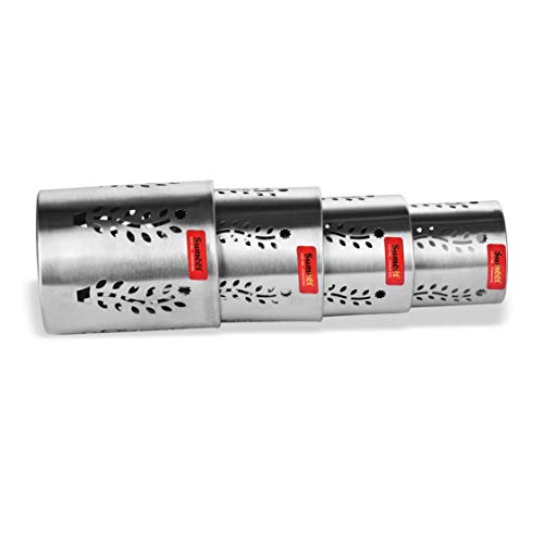 Sumeet Stainless Steel Multi Purpose Spoon Holder, Cutlery Holder Stand Set of 4 Pc