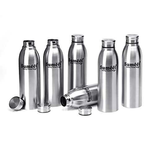 Sumeet Sleek Stainless Steel Leak-Proof Water Bottle/Fridge Bottle