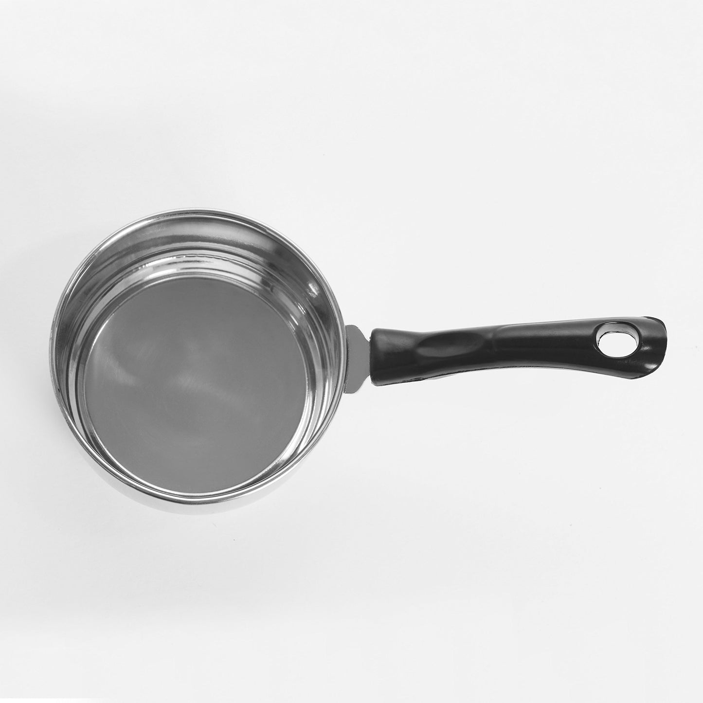Sumeet Stainless Steel Induction & Gas Stove Friendly Saucepan / Cookware/ Container With Handle - 1.2 Liters