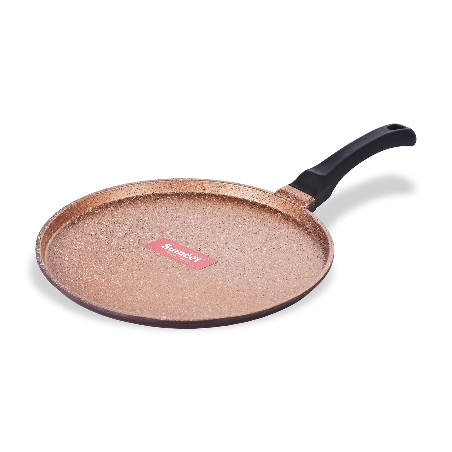 Sumeet Granite Finish NonStick Die Cast 4mm Thick Dosa Tawa - 29 cm (Peach Color)