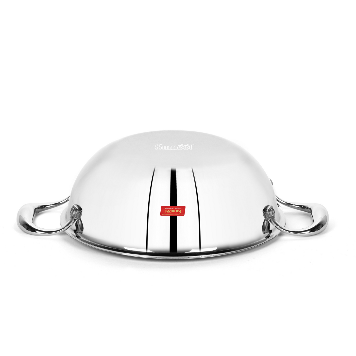 Sumeet Cook Smart TriPly Steel-Aluminium-Steel - 3 Layers Kadhai - 2.5ltr - 24cm