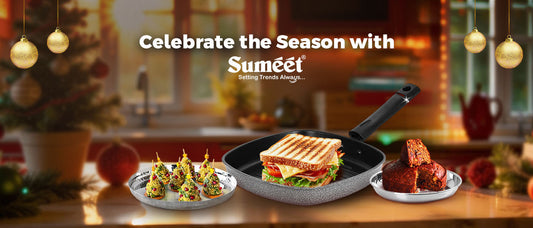 Celebrate the Season with Sumeet Cookware.