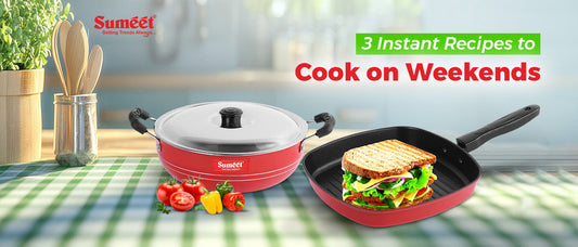 3 Instant Recipes to Cook on Weekends
