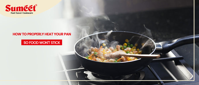 How to Properly Heat Your Pan So Food Won't Stick