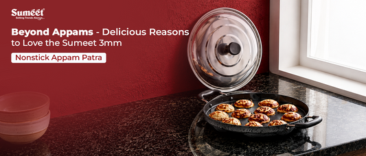 Beyond Appams: Delicious Reasons to Love the Sumeet 3mm Nonstick Appam Patra