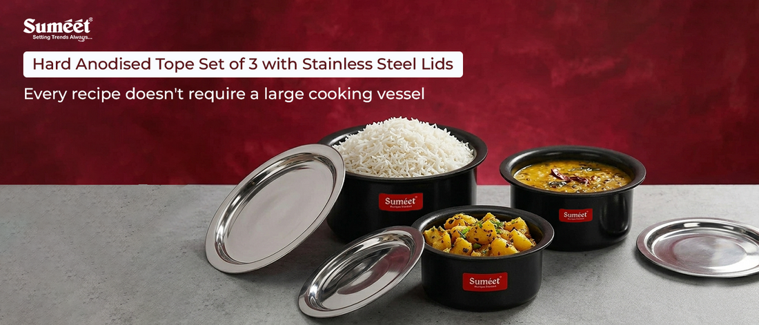 Why the Sumeet Hard Anodised Tope Set Is the Everyday Hero Your Kitchen Needs