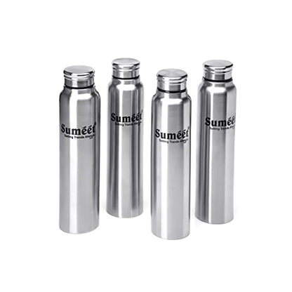 Sumeet Slim Stainless Steel Leak-Proof Water Bottle / Fridge Bottle - 550ml - Pack of 1