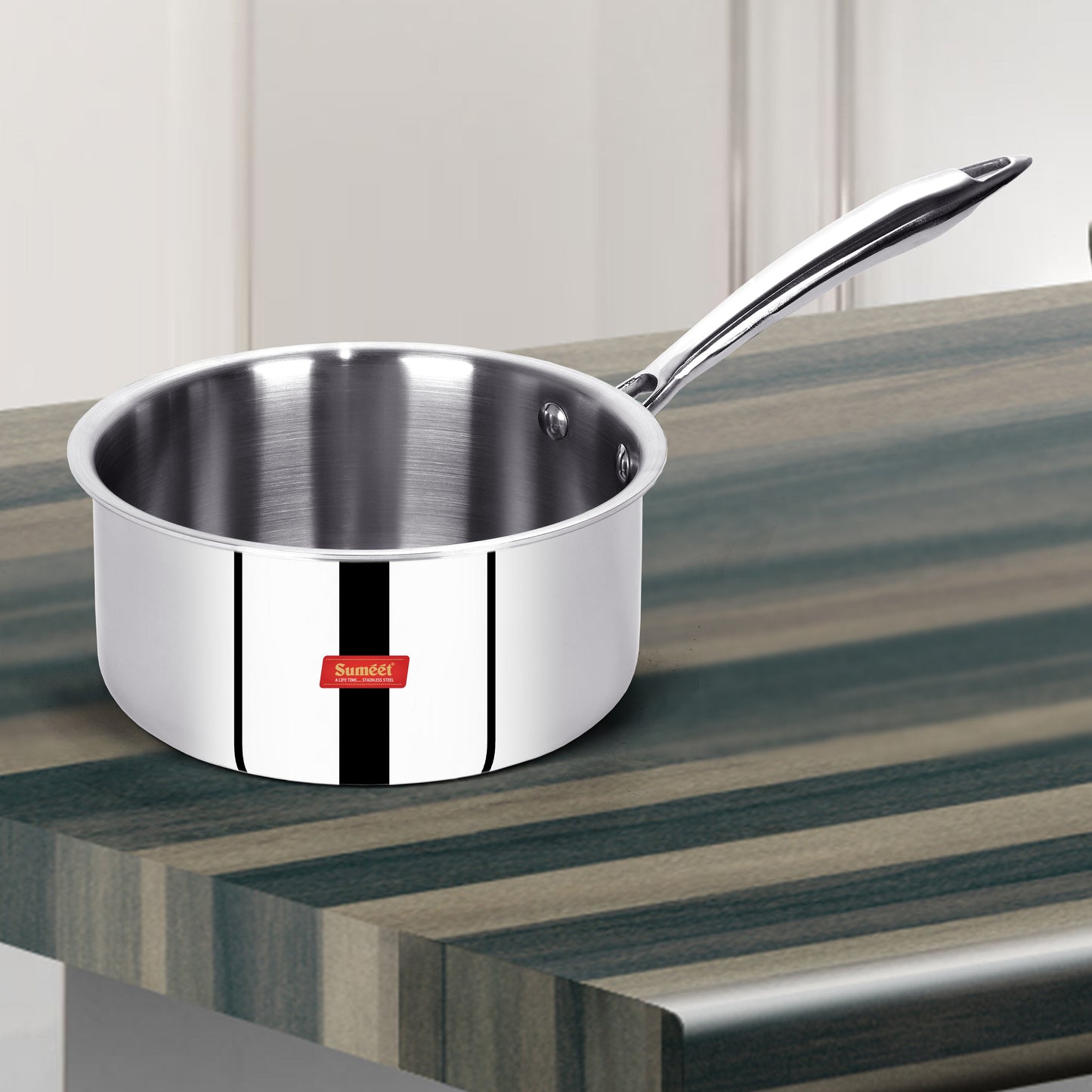 Sumeet Cook Smart TriPly SAS (Steel-Aluminium-Steel - 3 Layers)