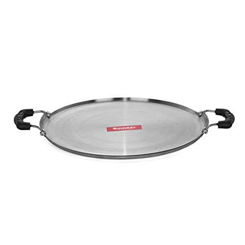 Sumeet Pre Seasoned 2.5mm Thick Iron Dosa Tawa with Double Side