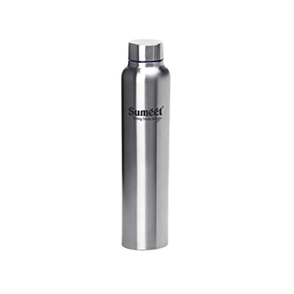 Sumeet Stainless Steel Leak-Proof Water Bottle / Fridge Bottle - 1000ml - Pack of 1