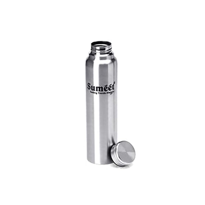 Sumeet Slim Stainless Steel Leak-Proof Water Bottle / Fridge Bottle - 550ml - Pack of 1