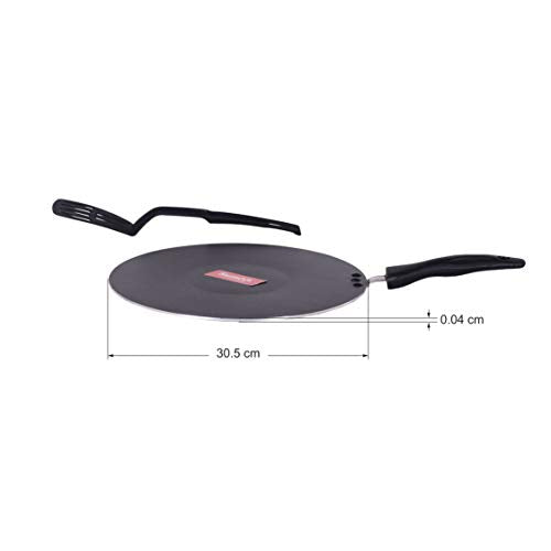 Sumeet Nonstick Induction Base Super Flat Nonstick Dosa Tawa no. 13 (30.5mm Dia)