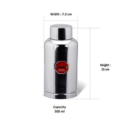 Sumeet Stainless Steel Leak Proof Fridge Water Bottle Set