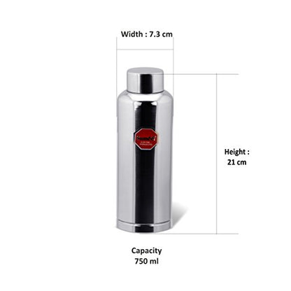 Sumeet Stainless Steel Leak Proof Fridge Water Bottle Set