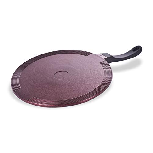 Sumeet Granite Finish NonStick Die Cast 4mm Thick Dosa Tawa - 30.5 cm, Peach Color