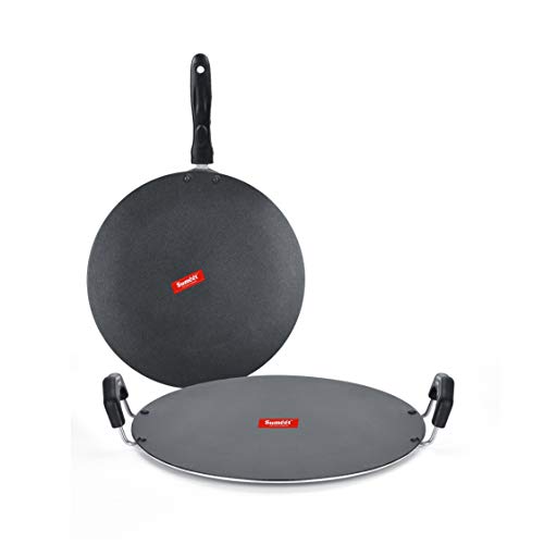 Sumeet NonStick Azurfa Cookware Set (Conceve/Roti Tawa - 28Cm Dia + Tawa-30.5cm Dia)