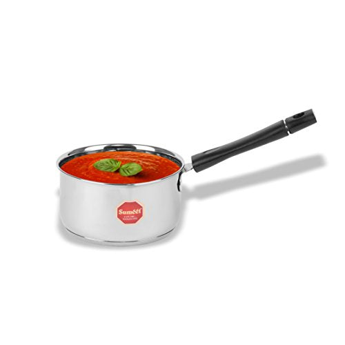 Sumeet Stainless Steel Sauce Pan, 1.1 L, 1 Piece (Steel)